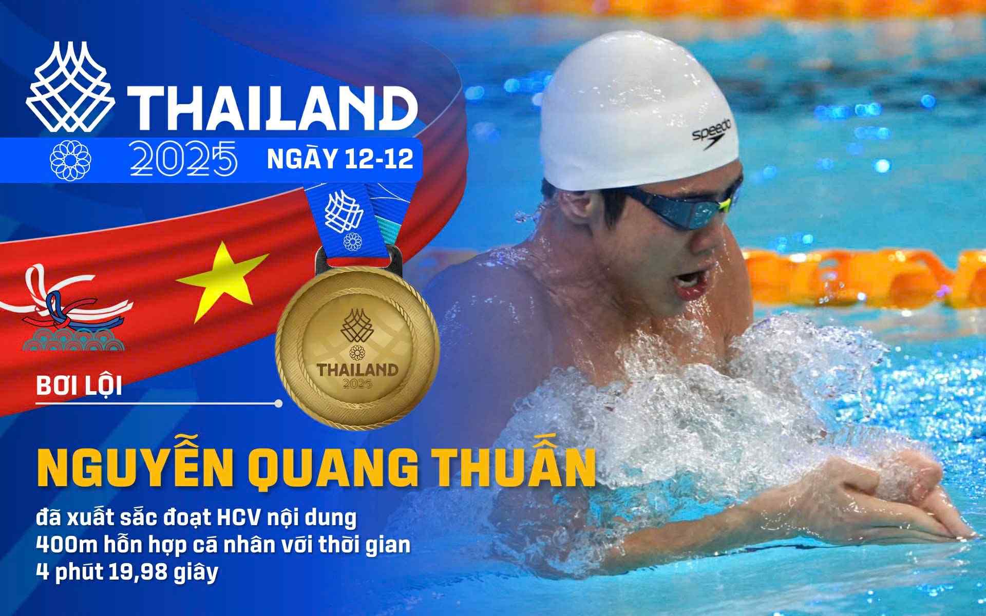 Bơi lội, võ thuật và bi sắt 'tỏa sáng' giúp Việt Nam giành 10 HCV trong ngày 12-12  - Ảnh 1.