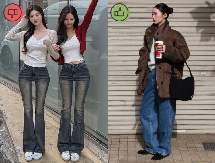 Quần jeans trẻ trung thật nhưng cũng có 4 kiểu lỗi mốt, mix thế nào cũng không sành điệu nổi- Ảnh 4. Quần jeans trẻ trung thật nhưng cũng có 4 kiểu lỗi mốt, mix thế nào cũng không sành điệu nổi- Ảnh 4.