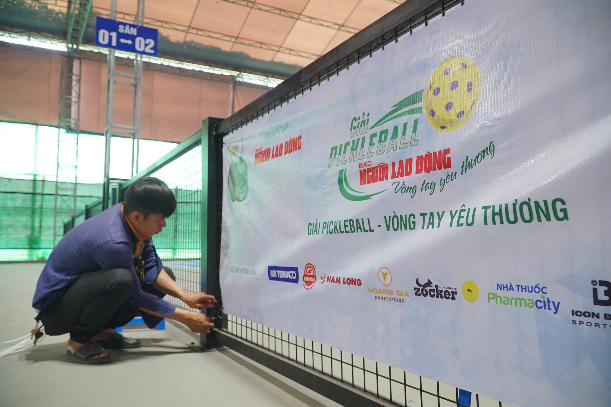 Giải Pickleball "Vòng tay yêu thương": Sẵn sàng xung trận 2 Giải Pickleball