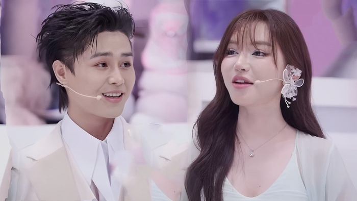 Bích Phương nắm tay, xoa vai tình tứ, còn Tăng Duy Tân thì cười không khép miệng 5 Bích Phương nắm tay, xoa vai tình tứ, còn Tăng Duy Tân thì cười không khép miệng