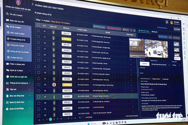 Hơn 1.800 camera AI phủ khắp Hà Nội chính thức hoạt động, tự động phát hiện 28 lỗi vi phạm - Ảnh 6.