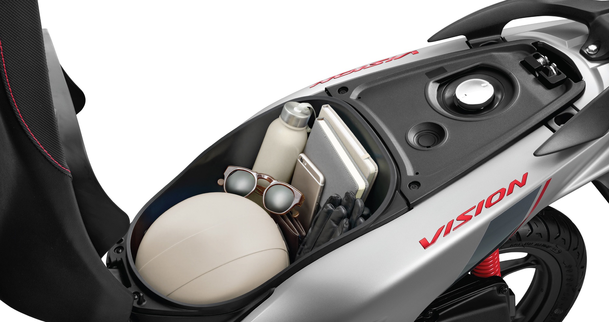 'Xe ga quốc dân' Honda Vision chính thức ra mắt phiên bản mới: màu sơn ấn tượng, nhiều tiện ích, giá từ 31 triệu đồng- Ảnh 5. 'Xe ga quốc dân' Honda Vision chính thức ra mắt phiên bản mới: màu sơn ấn tượng, nhiều tiện ích, giá từ 31 triệu đồng- Ảnh 5.