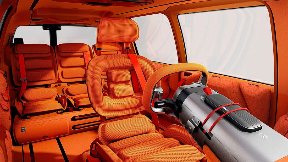 Xe điện nhỏ hơn Toyota Vios mà trang bị như nhà di động, có tới 6 ghế dễ tháo ra làm ghế ngoài trời 9 nhà di động - Ảnh 9.