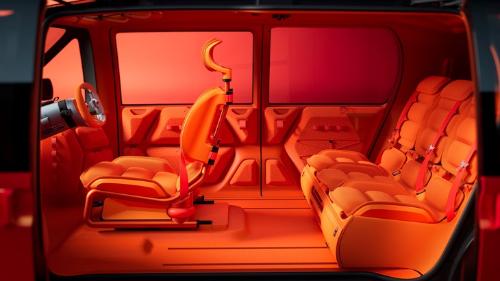 Xe điện nhỏ hơn Toyota Vios mà trang bị như nhà di động, có tới 6 ghế dễ tháo ra làm ghế ngoài trời 15 1765603702 812 Xe dien nho hon Toyota Vios ma trang bi nhu