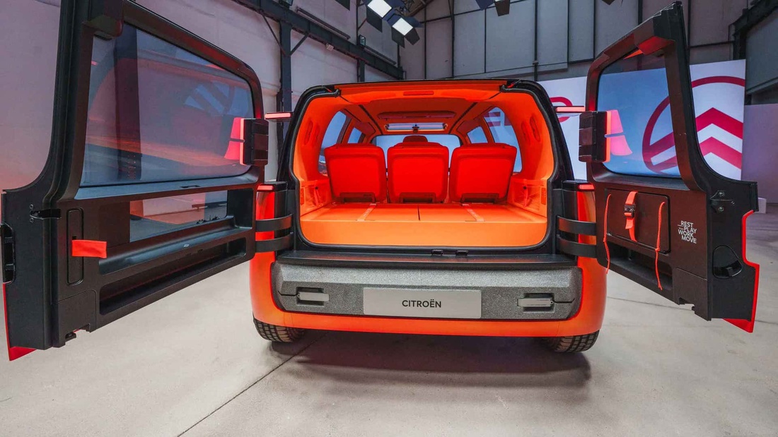 Xe điện nhỏ hơn Toyota Vios mà trang bị như nhà di động, có tới 6 ghế dễ tháo ra làm ghế ngoài trời 14 nhà di động - Ảnh 14.