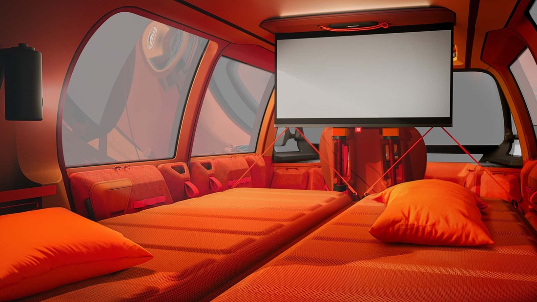 Xe điện nhỏ hơn Toyota Vios mà trang bị như nhà di động, có tới 6 ghế dễ tháo ra làm ghế ngoài trời 21 Xe điện nhỏ hơn Toyota Vios mà trang bị như nhà di động, có tới 6 ghế dễ tháo ra làm ghế ngoài trời - Ảnh 21.