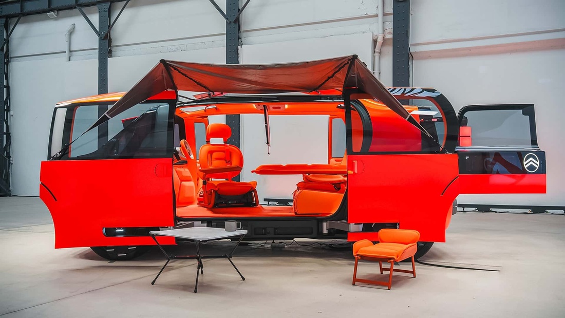 Xe điện nhỏ hơn Toyota Vios mà trang bị như nhà di động, có tới 6 ghế dễ tháo ra làm ghế ngoài trời 23 Xe điện nhỏ hơn Toyota Vios mà trang bị như nhà di động, có tới 6 ghế dễ tháo ra làm ghế ngoài trời - Ảnh 23.