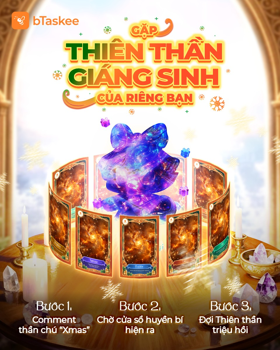 Cùng bTaskee đón Giáng sinh với nhiều hoạt động và quà tặng hấp dẫn 4 Cùng bTaskee đón Giáng sinh với nhiều hoạt động và quà tặng hấp dẫn - 4