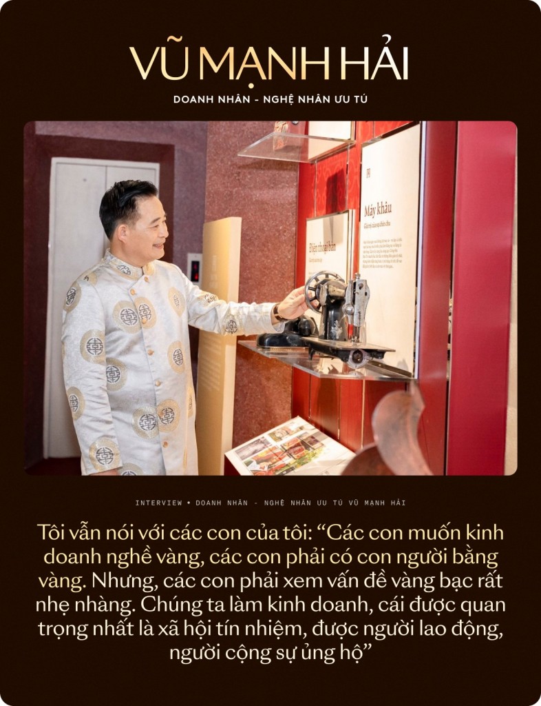 Nhà sáng lập Bảo Tín Mạnh Hải: 15 - 16 triệu/ chỉ vàng là mồ hôi của người lao động, bán kém một ly cũng đủ đánh mất tín nhiệm- Ảnh 4. Nhà sáng lập Bảo Tín Mạnh Hải: 15 - 16 triệu/ chỉ vàng là mồ hôi của người lao động, bán kém một ly cũng đủ đánh mất tín nhiệm- Ảnh 4.