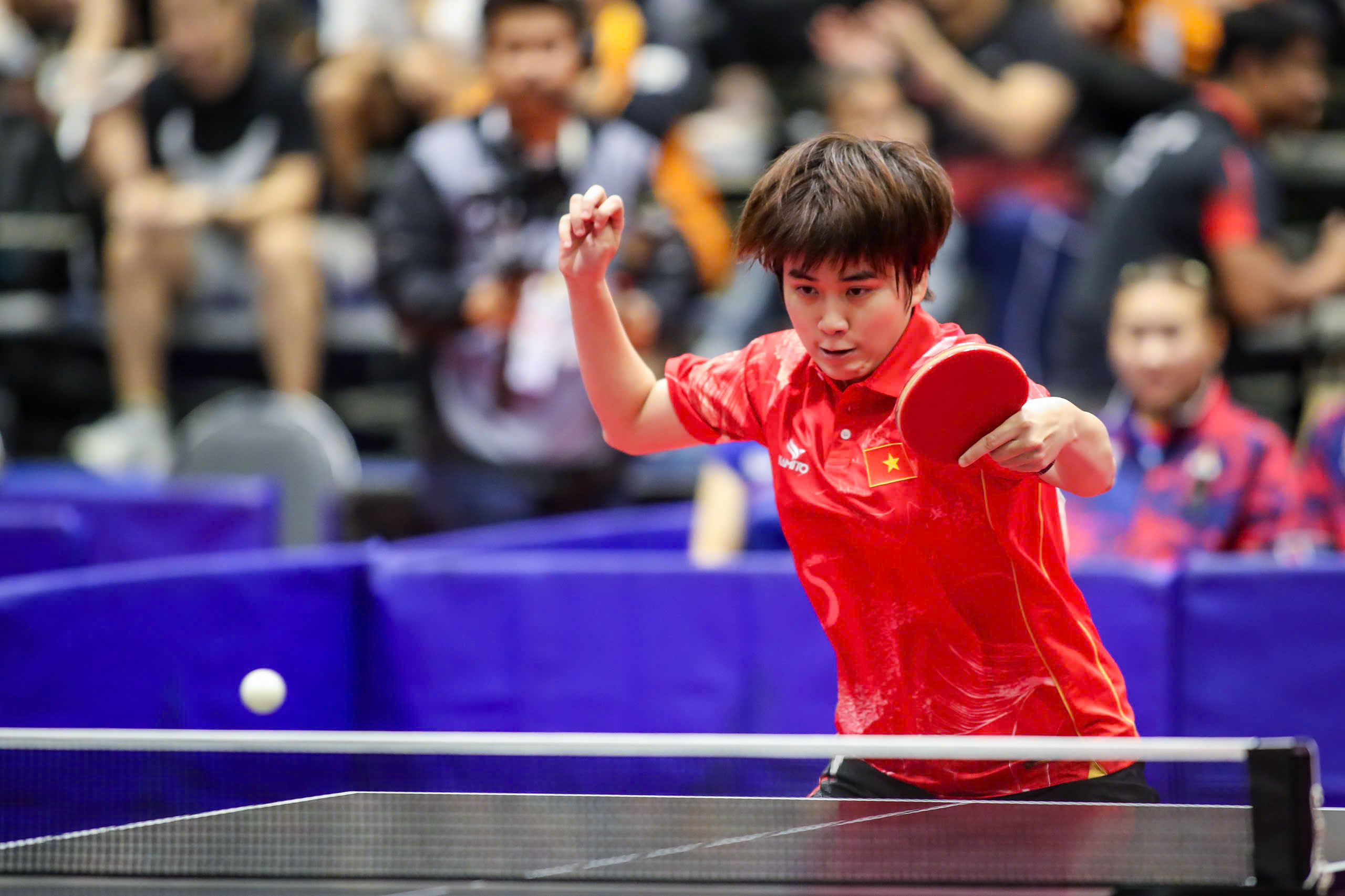 Bóng bàn Việt Nam không thể gây bất ngờ trước đương kim vô địch Thái Lan, Singapore- Ảnh 3. Bóng bàn Việt Nam không thể gây bất ngờ trước đương kim vô địch Thái Lan, Singapore- Ảnh 3.