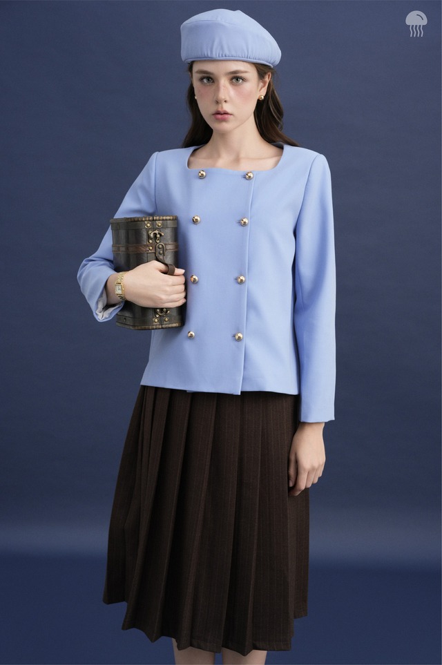 Không chỉ quần jeans xanh, sắc xanh lam, xanh ngọc bích ‘lên ngôi’ mùa xuân 2026 2 Không chỉ quần jeans xanh, xanh lam, xanh ngọc bích ‘lên ngôi’ mùa xuân 2026 - Ảnh 2.