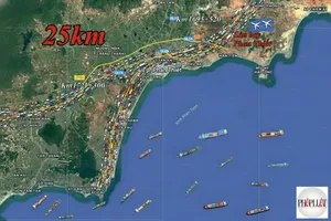 2.900 tỉ làm con đường 25km nối sân bay Phan Thiết với cao tốc Bắc-Nam