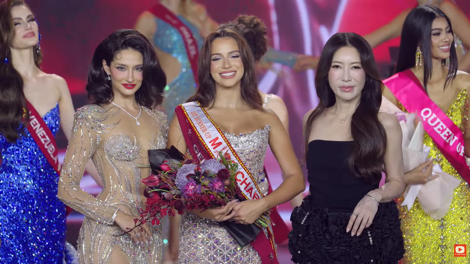 Trực tiếp Chung kết Miss Charm 2025: Mai Ngô có thành tích dù trượt Top 5, Tân Hoa hậu gọi tên người đẹp đến từ Venezuela 2 Trực tiếp Chung kết Miss Charm 2025: Mai Ngô có thành tích dù trượt Top 5, Tân Hoa hậu gọi tên người đẹp đến từ Venezuela - 2