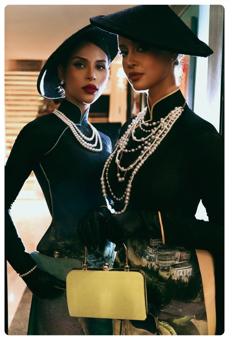 Dàn thí sinh Miss Cosmo 2025 khoe nhan sắc rực rỡ trong tà áo dài Việt Nam 4 Dàn thí sinh Miss Cosmo 2025 khoe nhan sắc rực rỡ trong tà áo dài Việt Nam - 3