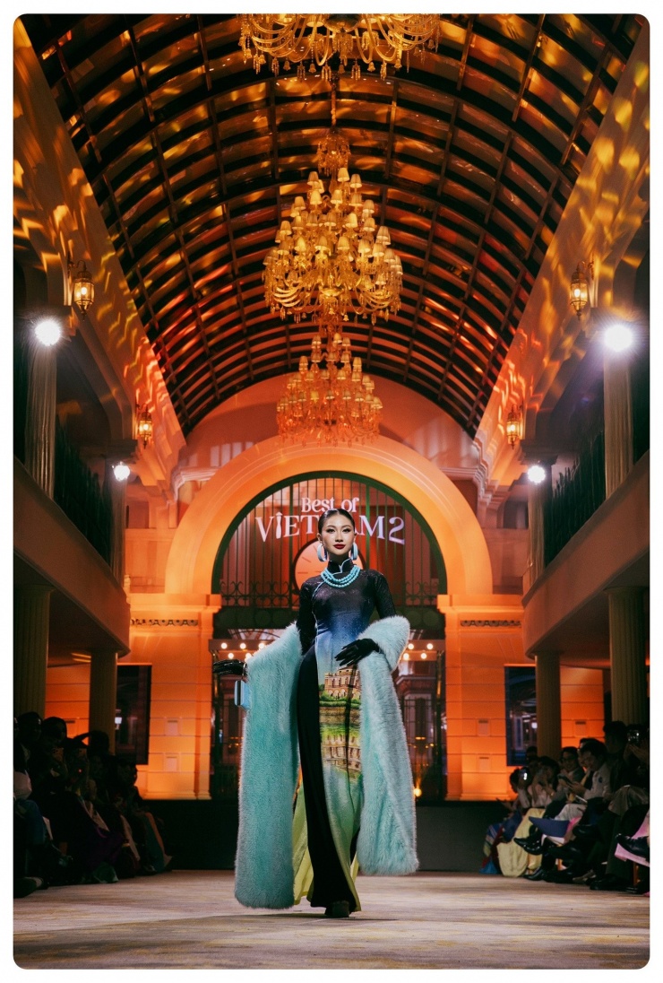 Dàn thí sinh Miss Cosmo 2025 khoe nhan sắc rực rỡ trong tà áo dài Việt Nam 7 Dàn thí sinh Miss Cosmo 2025 khoe nhan sắc rực rỡ trong tà áo dài Việt Nam - 6