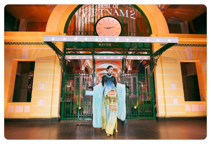 Dàn thí sinh Miss Cosmo 2025 khoe nhan sắc rực rỡ trong tà áo dài Việt Nam 9 Dàn thí sinh Miss Cosmo 2025 khoe nhan sắc rực rỡ trong tà áo dài Việt Nam - 8