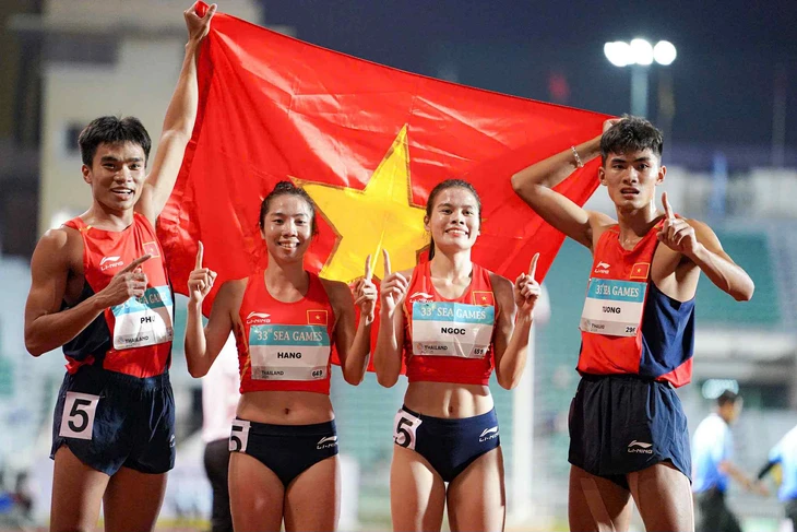 Điền kinh và các môn võ 'tỏa sáng' giúp Việt Nam chạm mốc 30 HCV ở SEA Games 33 3 SEA Games - Ảnh 3.