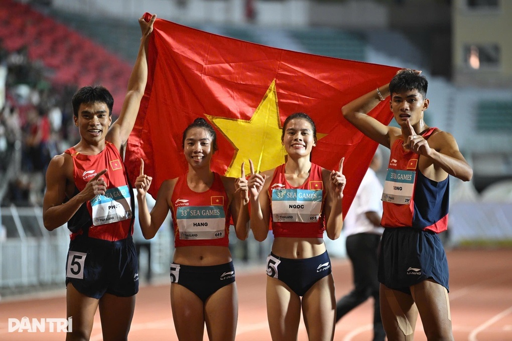 Bảng tổng sắp huy chương SEA Games 33 ngày 13/12: Việt Nam xuống thứ 3 - 3