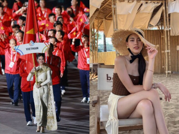 Những Nghệ sĩ Nhân dân từng cất tiếng hát tại SEA Games 5 Người đẹp 2k3 dẫn đoàn Việt Nam tại SEA Games 33: Đẹp ngọt ngào như tình đầu quốc dân, được đôn lên danh hiệu Á hậu