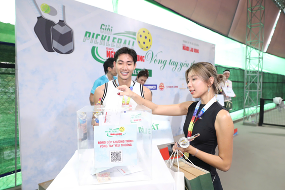 Những khoảnh khắc ý nghĩa 1 Giải Pickleball