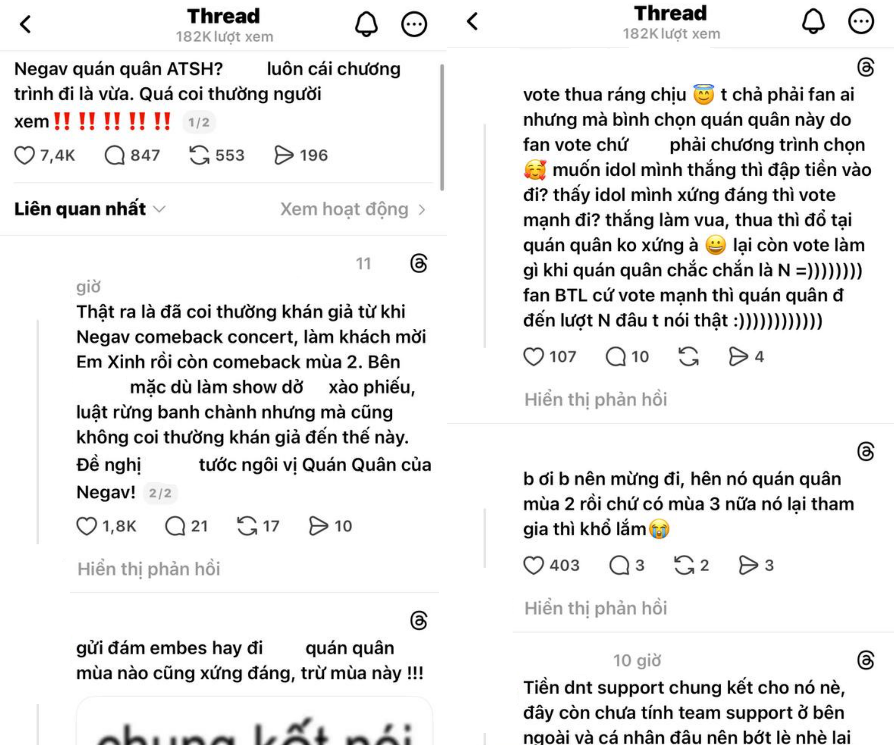 Bùng nổ tranh cãi ngôi vị Quán quân Anh Trai Say Hi của Negav- Ảnh 9. Bùng nổ tranh cãi ngôi vị Quán quân Anh Trai Say Hi của Negav- Ảnh 9.