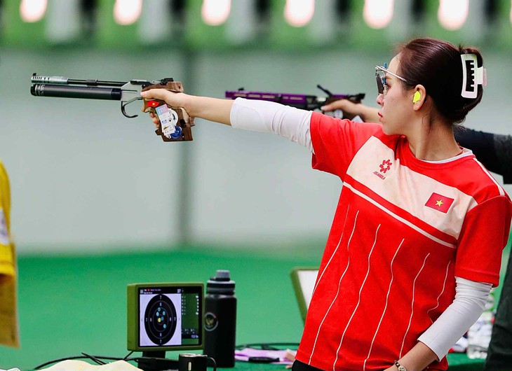 SEA Games 33 ngày 14-12: Xạ thủ Trịnh Thu Vinh lần đầu giành HCV, phá kỷ lục SEA Games 6 SEA Games - Ảnh 6.