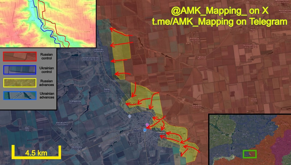 Chiến sự Ukraine 14/12: Nga phá vỡ tuyến phòng thủ cuối cùng ở Mirnograd - 4