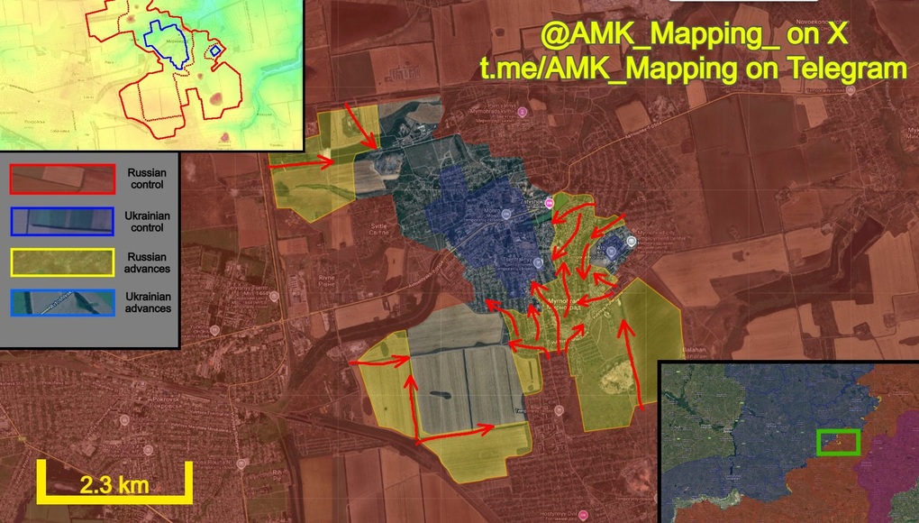 Chiến sự Ukraine 14/12: Nga phá vỡ tuyến phòng thủ cuối cùng ở Mirnograd - 6