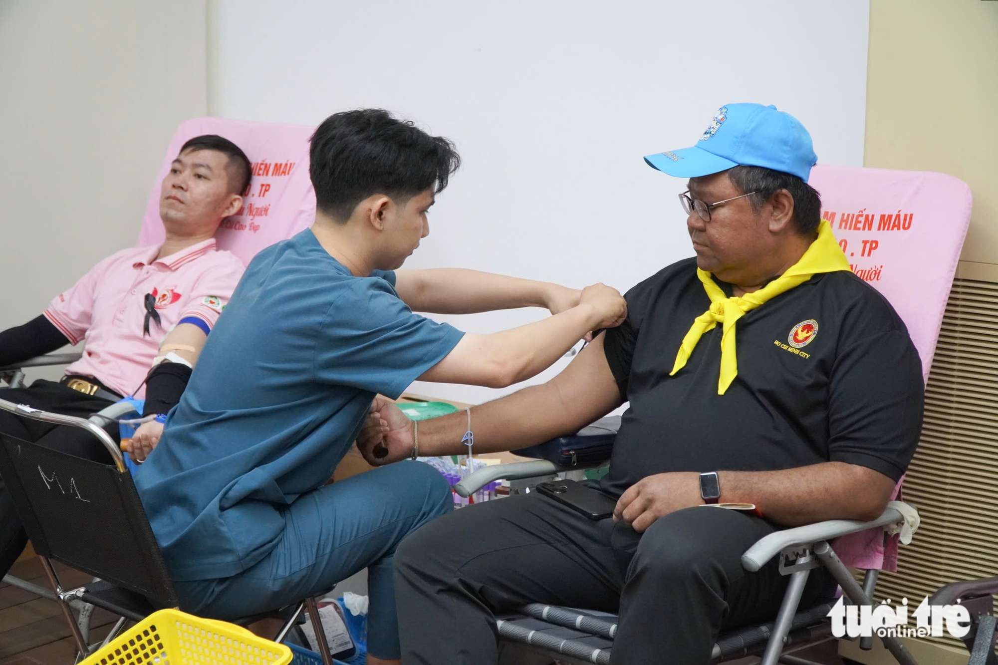 Lan tỏa 'Việc tốt từ trái tim' qua hoạt động hiến máu, đạp xe diễu hành tại TP.HCM 5 Lan tỏa 'Việc tốt từ trái tim' qua hoạt động hiến máu, đạp xe diễu hành tại TP.HCM - Ảnh 6.