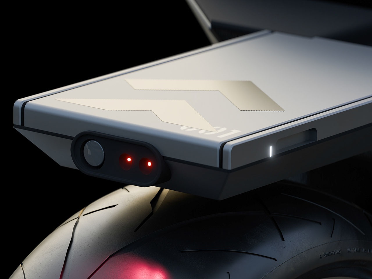 Xe máy điện có cabin, cốp, đai an toàn như ô tô vẫn cực kỳ nhỏ gọn 11 xe máy điện - Ảnh 14.