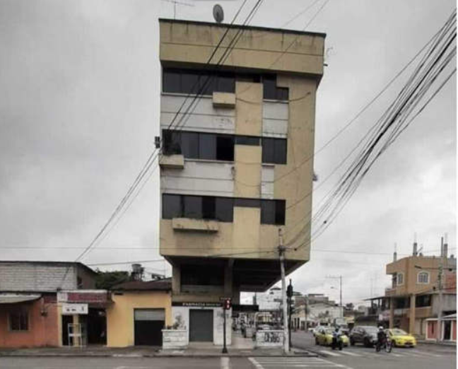 Xiêu vẹo đến khó tin, tòa nhà 4 tầng này đã trải qua 8 trận động đất mạnh suốt hơn 30 năm vẫn không sụp đổ- Ảnh 2. Xiêu vẹo đến khó tin, tòa nhà 4 tầng này đã trải qua 8 trận động đất mạnh suốt hơn 30 năm vẫn không sụp đổ- Ảnh 2.