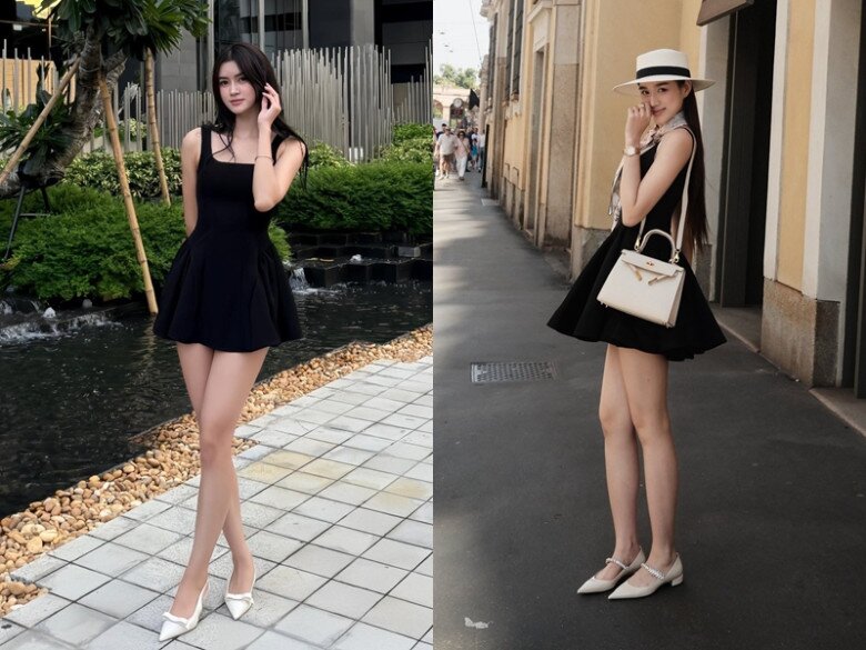 "Hoa khôi đấu kiếm" được ví như bản sao của Hoa hậu Đỗ Thị Hà, sở hữu "cặp kiếm Nhật" thon dài đẹp hút hồn 5 Nhan sắc và đôi chân dài miên man của Ngô Hương gợi nhớ đến Hoa hậu Đỗ Thị Hà nổi tiếng với cặp chân 1m11.