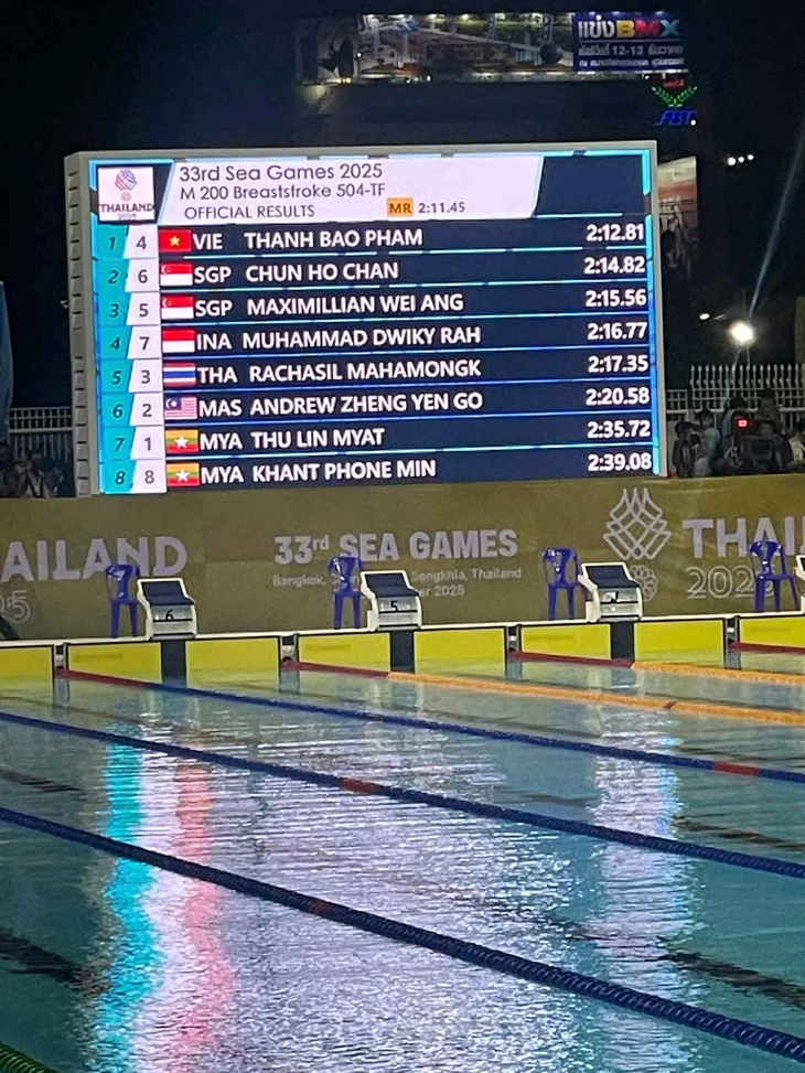 SEA Games 33 ngày 14-12: Thanh Bảo giành HCV 200m ếch, tấm HCV thứ 35 của Việt Nam 10 SEA Games - Ảnh 10.