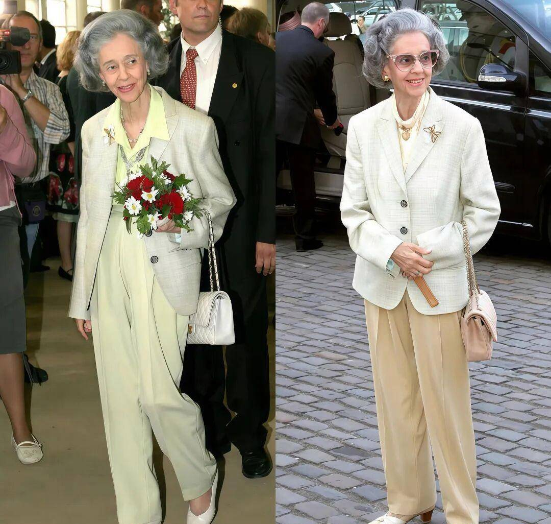 Học phụ nữ Pháp cách làm đẹp tuổi già với tóc bạc tự nhiên và phong cách tinh tế - Ảnh 6.