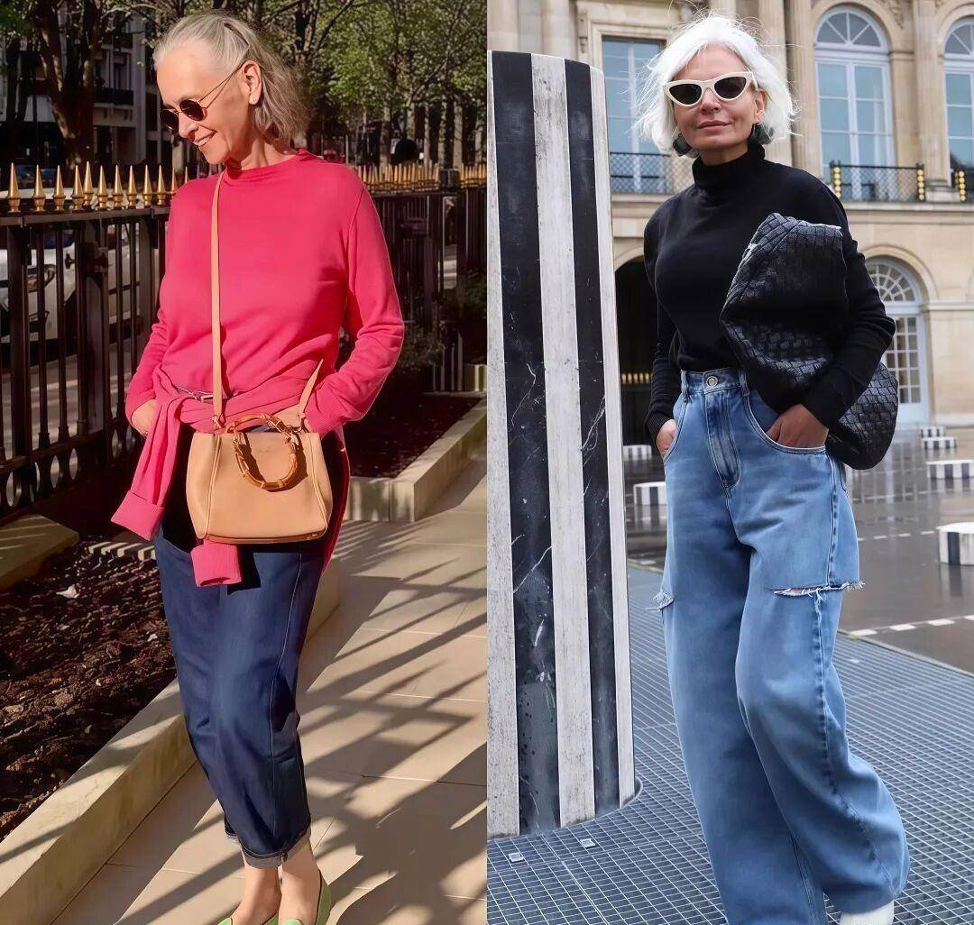 Học phụ nữ Pháp cách làm đẹp tuổi già với tóc bạc tự nhiên và phong cách tinh tế - Ảnh 11.