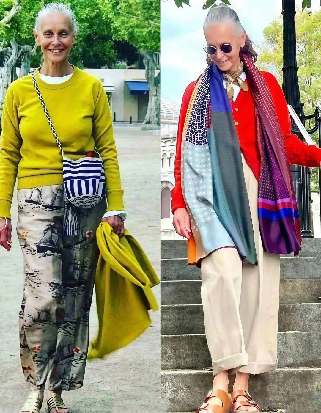 Học phụ nữ Pháp cách làm đẹp tuổi già với tóc bạc tự nhiên và phong cách tinh tế - Ảnh 13.