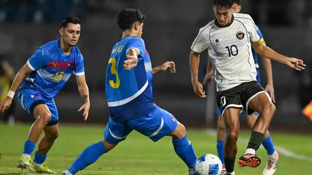U-22 Philippines chơi ấn tượng ở vòng bảng với 2 chiến thắng. Ảnh: CCT. chuong-ngai-lon-cua-u-22-viet-nam (5).jpg