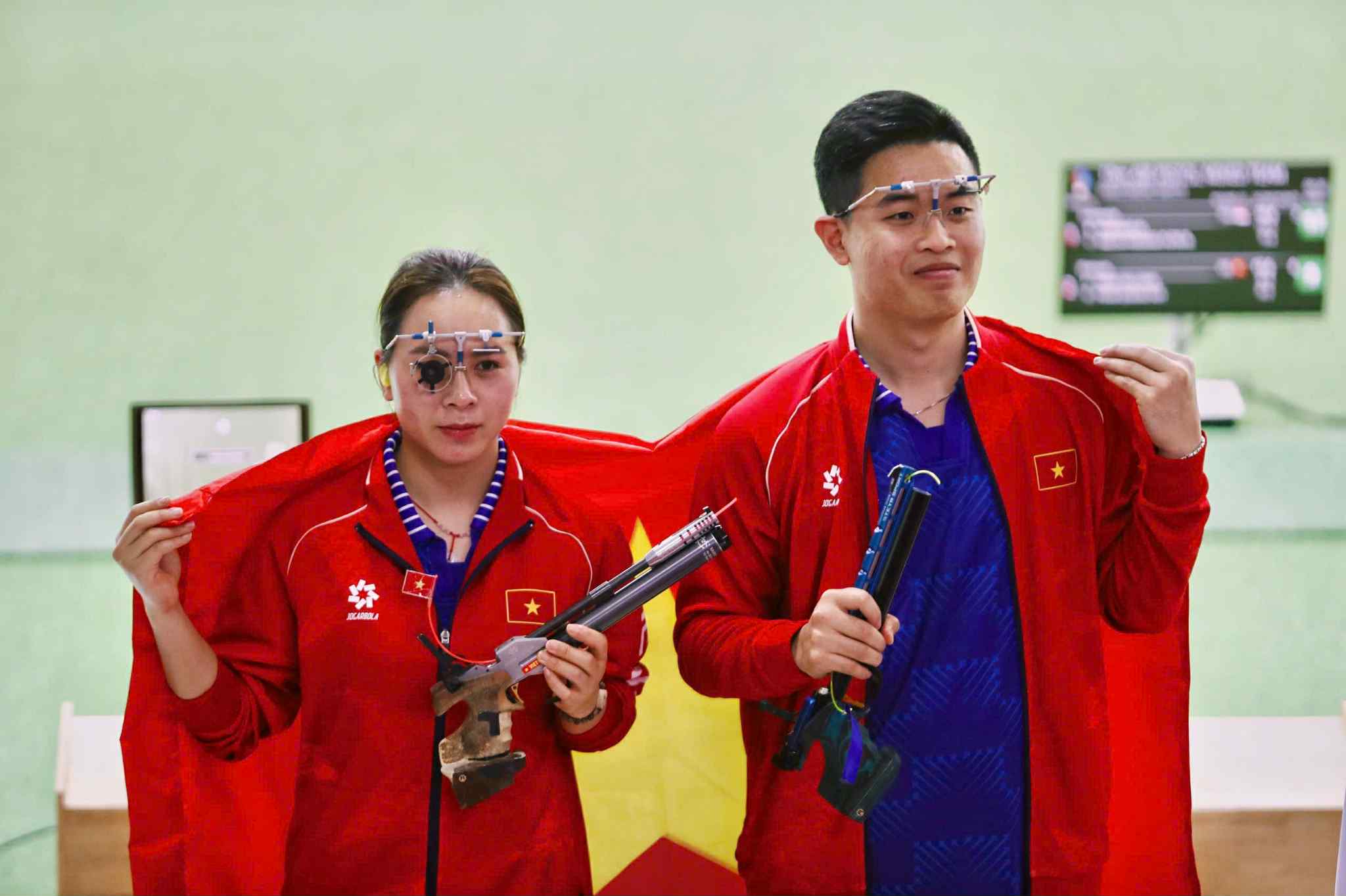 SEA Games 33 ngày 15-12: Bắn súng mang về cho Việt Nam huy chương đầu tiên trong ngày 2 SEA Games 33 ngày 15-12: Bắn súng mang về cho Việt Nam huy chương đầu tiên trong ngày - Ảnh 2.