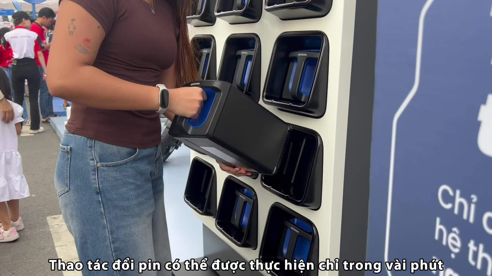 Honda vận hành tủ đổi pin tại Việt Nam vào 2026