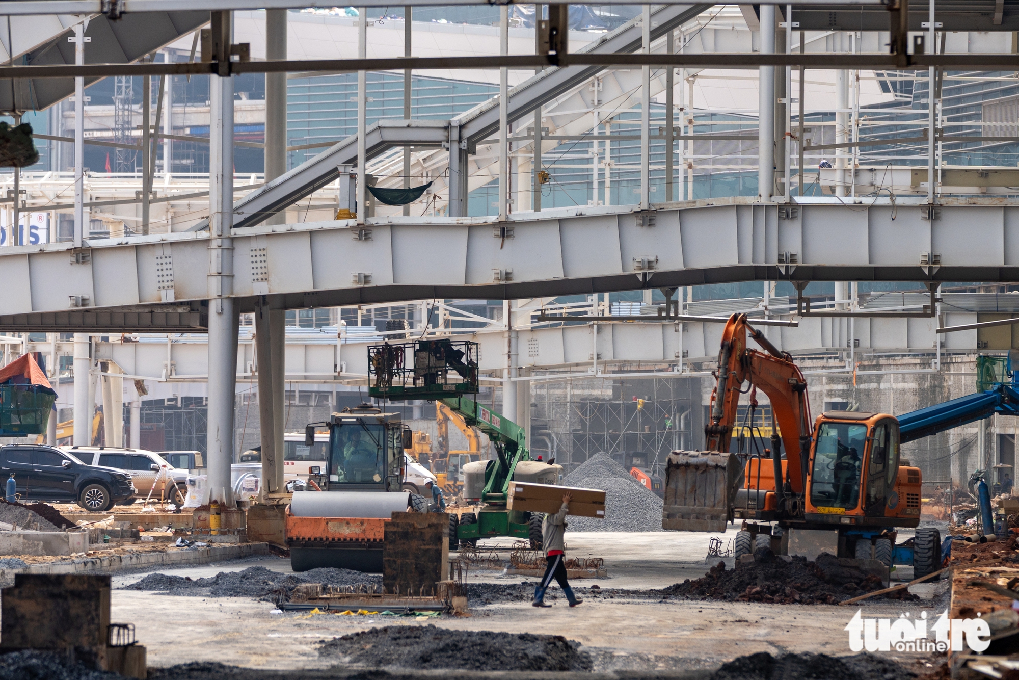 Chuyến bay kỹ thuật đầu tiên xuống Long Thành, kiểm soát bụi thế nào khi sân bay còn thi công? - Ảnh 5.