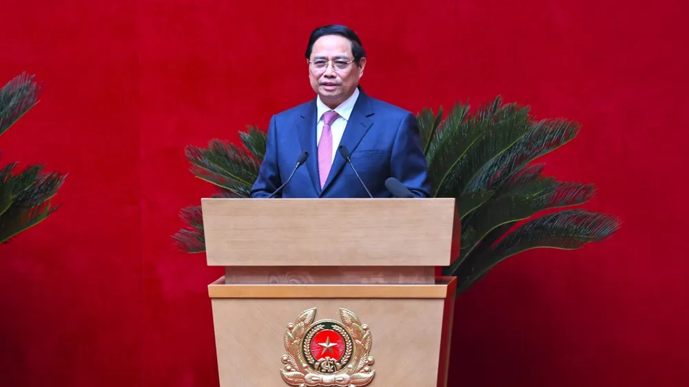 Thủ tướng Phạm Minh Chính phát biểu chỉ đạo. Thu-tuong-Pham-Minh-Chinh (4).jpg