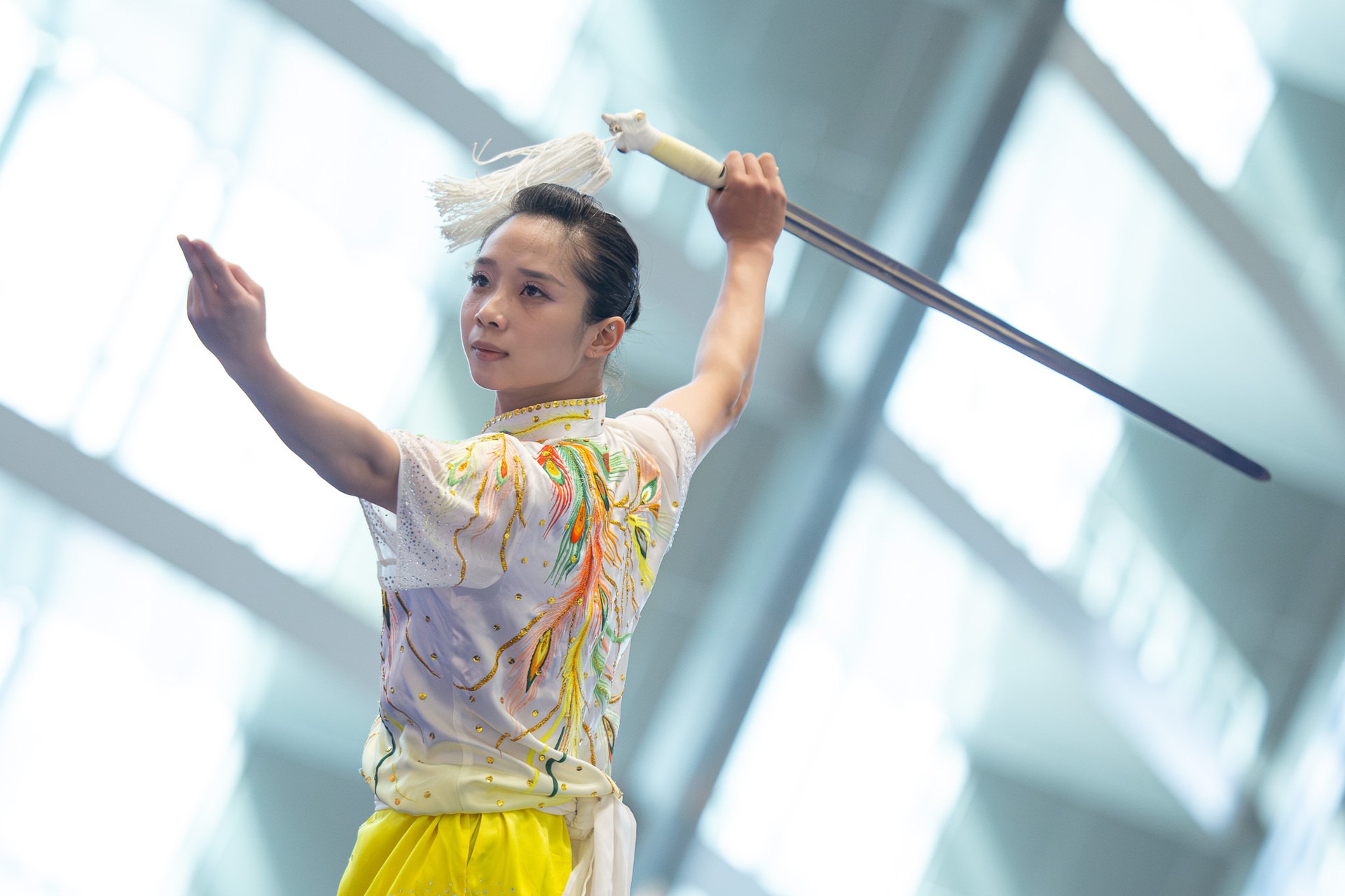 Võ sĩ wushu Dương Thúy Vi và bước nhảy khỏi vùng an toàn SEA Games 33 - 6 Võ sĩ wushu Dương Thúy Vi và bước nhảy khỏi vùng an toàn SEA Games 33 - 6