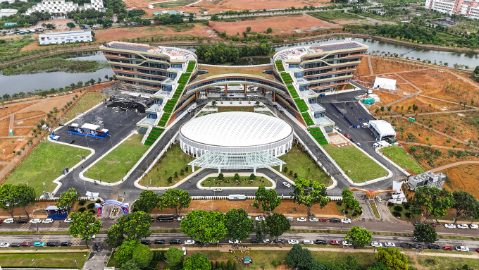 Trung tâm Đổi mới sáng tạo Quốc gia - NIC, đặt tại Hà Nội. Ảnh: Giang Huy