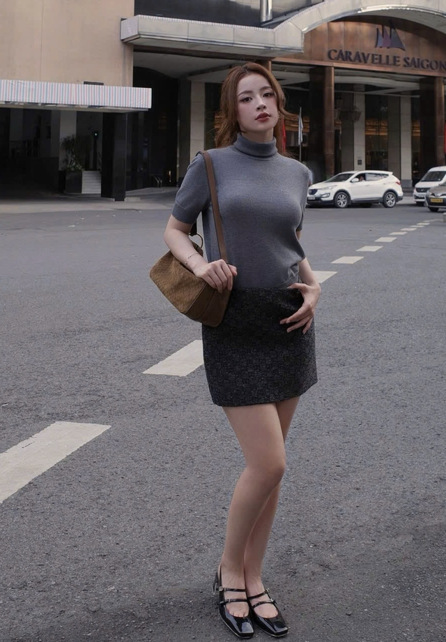 Chân váy ngắn tôn dáng giúp nàng thêm tự tin- Ảnh 3.