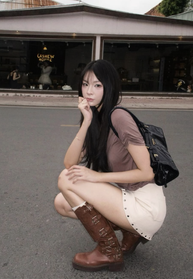 Chân váy ngắn tôn dáng giúp nàng thêm tự tin- Ảnh 5.