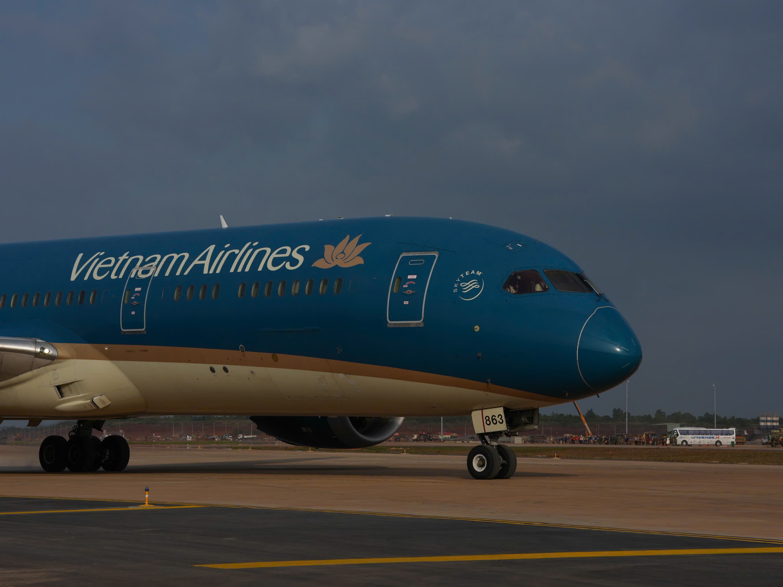 Vietnam Airlines đã sẵn sàng bay thương mại tới siêu sân bay Long Thành - Ảnh 3. Vietnam Airlines đã sẵn sàng bay thương mại tới siêu sân bay Long Thành - Ảnh 3.