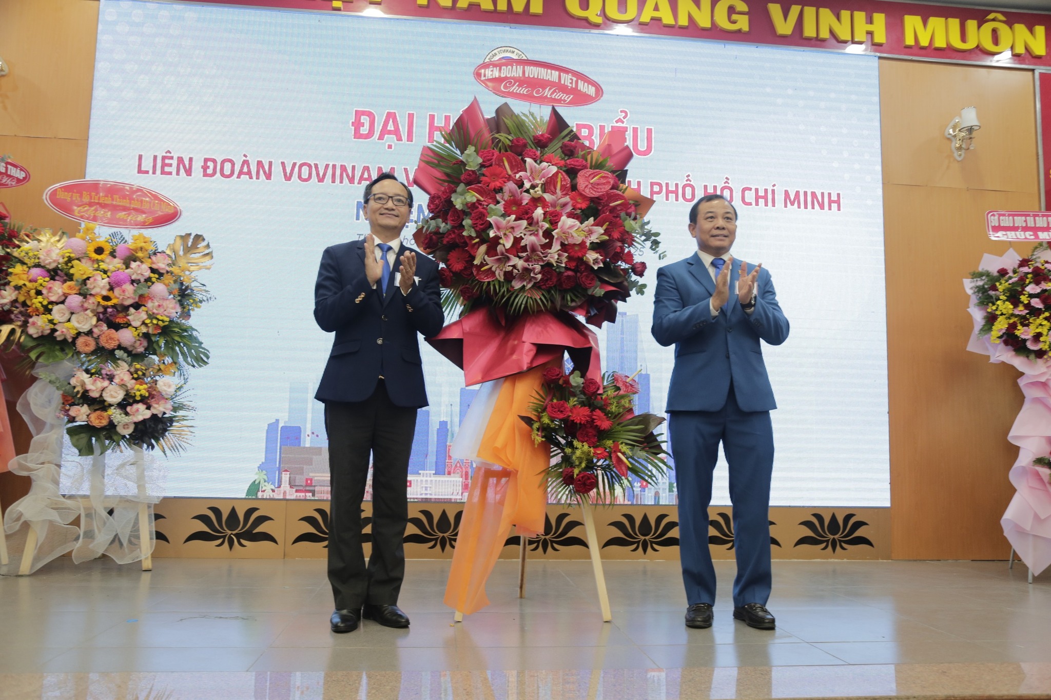 Thành lập Liên đoàn Vovinam Việt Võ Đạo TP HCM, tạo nền tảng phát triển bền vững cho võ Việt 2 Thành lập Liên đoàn Vovinam Việt Võ Đạo TP HCM, tạo nền tảng phát triển bền vững cho võ Việt - Ảnh 2.