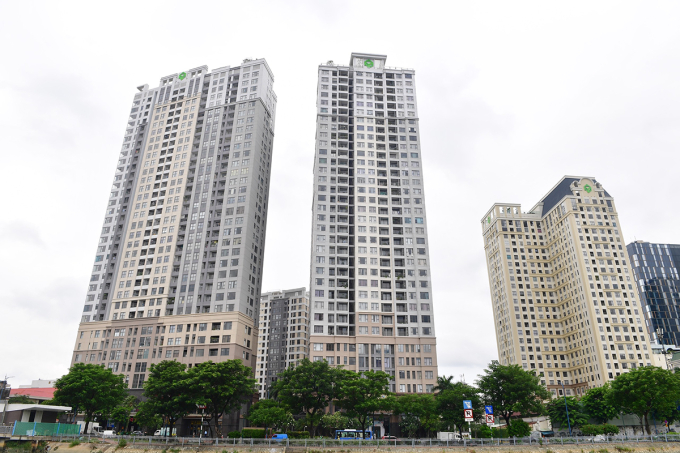 Dự án trên khu đất 39-39B Bến Vân Đồn. Ảnh: Thanh Tùng