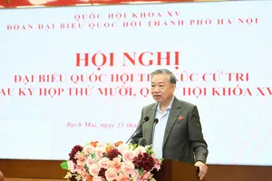 Tổng Bí thư Tô Lâm chia sẻ với cử tri trăn trở về chặng đường phát triển của đất nước nhiệm kỳ tới