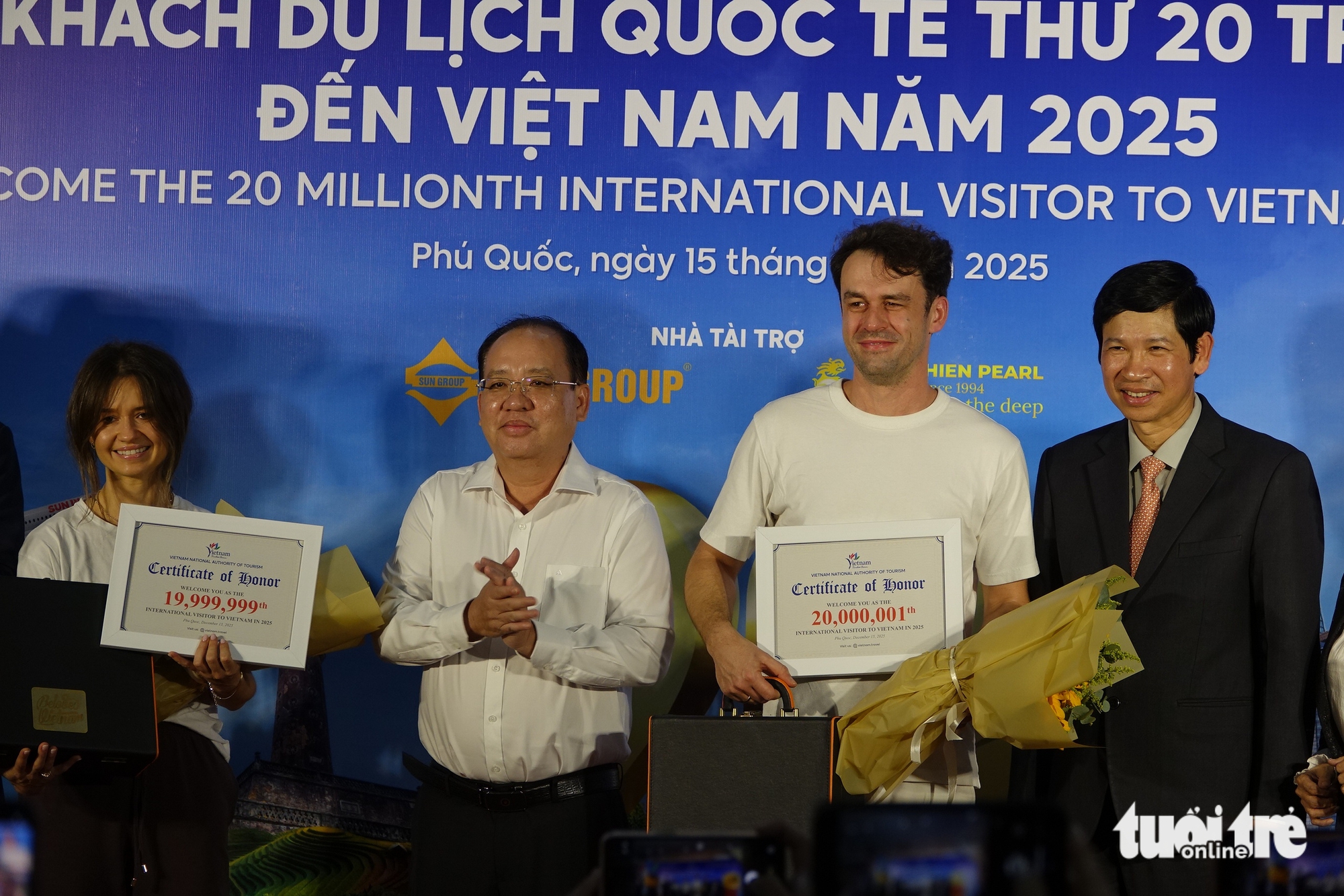 Tưng bừng đón khách quốc tế thứ 20 triệu đến Phú Quốc 3 phú quốc - Ảnh 3.